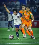 Rajasthan United's Unbeaten Run Ends in Narrow 1-2 Defeat to Sreenidhi Deccan