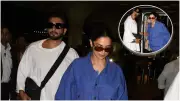 Ranveer Singh and Deepika Padukone's Airport PDA Melts Hearts