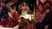Ranveer Singh, Gauri Khan, Janhvi Kapoor Celebrate with Bhajan and Garba at Anant Ambani's Birthday