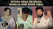 Riteish Deshmukh Breaks Down On Stage, Genelia Comforts Him At Raja Shivaji Trailer Launch