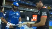Rohit Sharma's Bat Gauge Test Frustration Precedes MI's 18-Run Loss to RCB in IPL 2026
