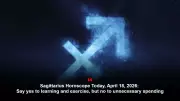 Sagittarius Horoscope Today: Joy, Growth, and Social Balance on April 18, 2026