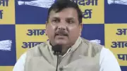 Sanjay Singh slams BJP with 'Bharatiya Jhootha Party' tag, threatens defamation suits