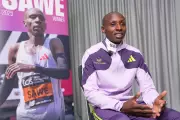Sebastian Sawe becomes first man to run sub-2 hour marathon in official race at London Marathon