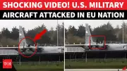 Shocking Security Breach: Intruder Attacks US Military Aircraft at Irish Airport