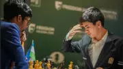 Sindarov's Knight Sacrifice Stuns Praggnanandhaa; Caruana Leads Candidates Chess