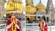 Smriti Irani Visits Kashi's Baba Vishwanath Temple, Shares Spiritual Moments