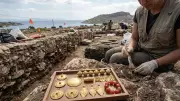 Stunning Bronze Age Gold Jewellery Unearthed on Greek Island of Aegina