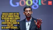 Sundar Pichai Quote: Happiness Is Right Attitude, Not Perfect Life