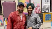 Sunny Deol Meets Satinder Sartaaj in Heartwarming Cross-Industry Encounter