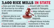 Telangana Govt Opposes Rice Millers' Bid to Quash Rs 3,960 Crore Diversion Cases
