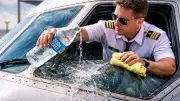 The Unusual Soda Water Trick Pilots Use for Emergency Window Cleaning
