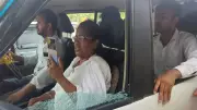 TMC alleges BJP goons attacked MP Mitali Bag's car in Arambag