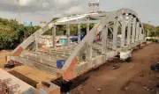 Trichy Junction Bow String Girder Bridge Nearing Completion