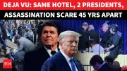 Trump Assassination Attempt at Hilton Revives Reagan Shooting Memories