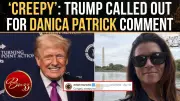 Trump Faces Backlash Over 'Weird' Danica Patrick Hair Remark at TPUSA Event