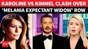 Trump, Melania Erupt at Kimmel's 'Expectant Widow' Jab; Spokesperson Hits Back