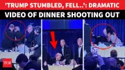 Trump Stumbles During Evacuation After Shots Fired at White House Event