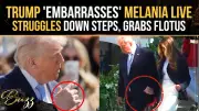 Trump's Unsteady Easter Walk Sparks Health Concerns as He Grips Melania for Support