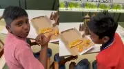 Two 10-Year-Old Boys' Pizza Party Teaches World About True Happiness
