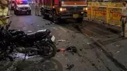 Two Dead in Central Delhi Motorcycle-Goods Carrier Collision