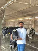 Veterinarian Quits Job to Build Thriving Dairy Farm with Self-Bred Cattle