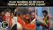Vijay visits Tiruchendur temple ahead of Tamil Nadu election results