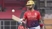 Virat Kohli Trains with Strapped Knee Ahead of RCB vs LSG IPL 2026 Clash