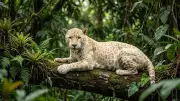 White Panther: Rare Leopard Color Variation, Not a New Species