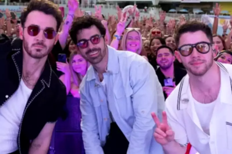 Jonas Brothers Return to Stage at Yaamava, Perform 'Love Me To Heaven'