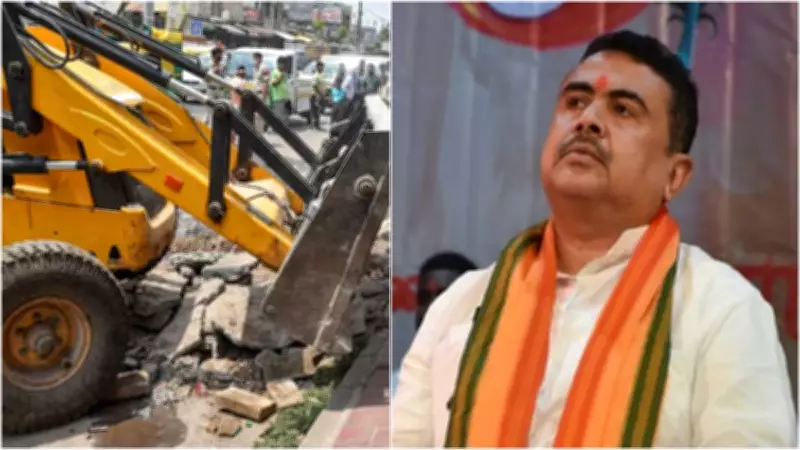 West Bengal Adopts Yogi Model with 24 Bulldozers from UP for Siliguri Demolitions