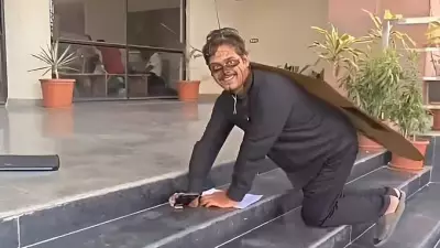 Activist Dressed as Cockroach Protests for Yamuna in Mathura