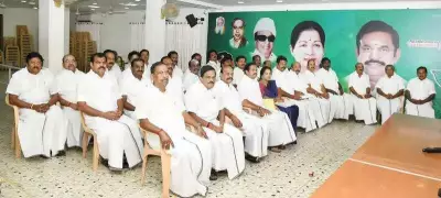 AIADMK Factions Hold Parallel Meetings as EPS Consolidates Position