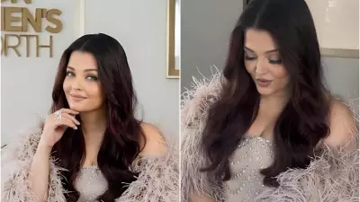 Aishwarya Rai Bachchan Stuns in Feather Cape at Cannes 2026