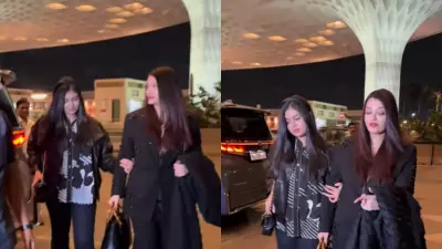 Aishwarya Rai Leaves for Cannes 2026 with Aaradhya Bachchan, Video Goes Viral