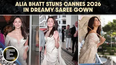 Alia Bhatt's Modern Saree-Gown at Cannes 2026 Stuns Internet
