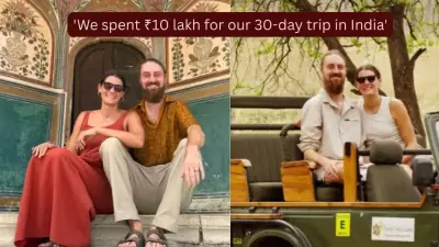 American Couple's Rs 10 Lakh India Trip Sparks Heated Online Debate