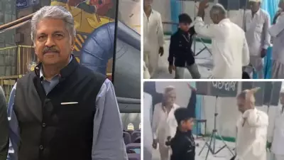 Anand Mahindra Shares Heartwarming Grandfather-Grandson Folk Dance Video