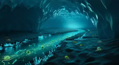 Antarctica's Hidden Estuary: Flowing Water and Microbes Found Under Ice