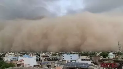 Apocalyptic Sandstorm Engulfs Rajasthan, Likely to Hit Delhi-NCR Soon