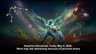 Aquarius Horoscope Today, May 9, 2026: Work May Feel Distracting Due to Personal Stress