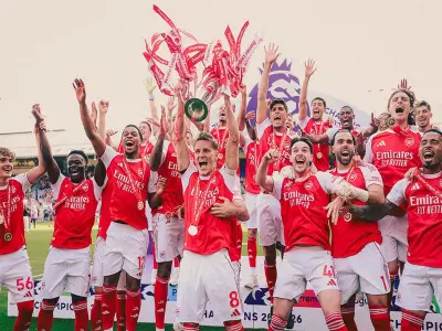 Arteta Eyes Historic Double for Arsenal After Champions League Triumph
