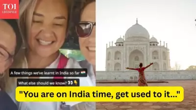 Australian Tourists Embrace 'Indian Time' and Chaos in Viral Video