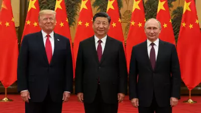 Beijing Emerges as New Center of Global Diplomacy as Trump and Putin Visit China