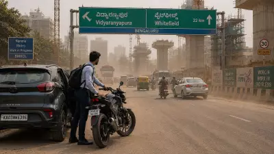 Bengaluru Biker's Commute Time Doubles from 20 Mins to 3.5 Hours