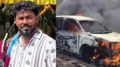 Bengaluru Man Kills Professor Girlfriend, Sets Car on Fire, Dies on Tracks