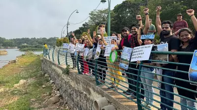 Bengaluru Residents Protest at Sankey Tank Over Ecological Damage