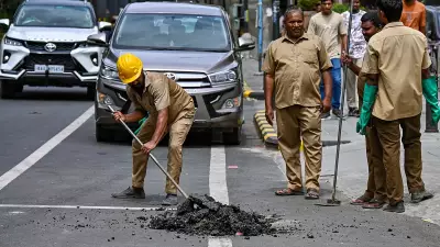 Bengaluru's MG Road dug up again weeks after resurfacing