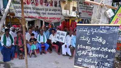 Bidadi Farmers Protest 7,481-Acre Township Project Threatening Fertile Land