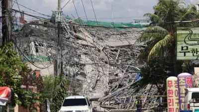 Building Collapse in Philippines Leaves Workers Trapped, Rescue Ongoing